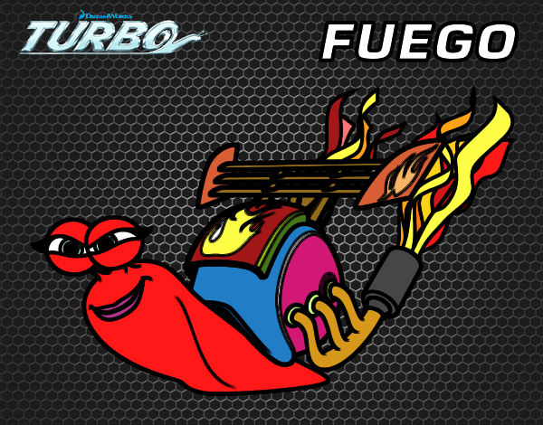 Dibujo Turbo -  Fuego pintado por matimanent