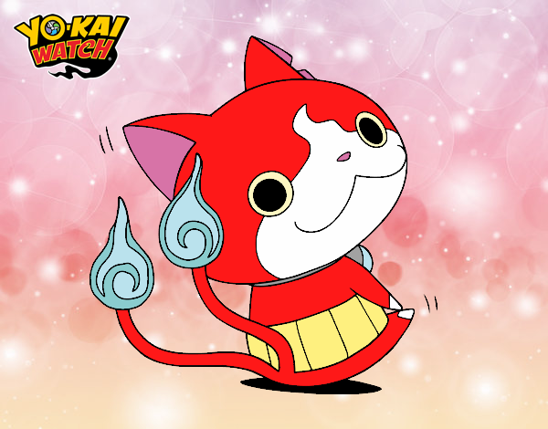 Dibujo Jibanyan sentado pintado por Cherise