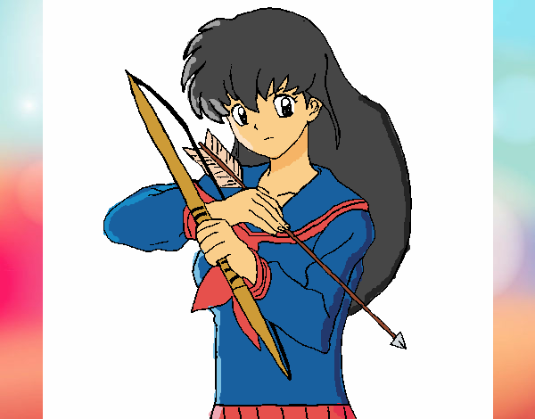 Dibujo Kagome pintado por Cherise