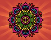 Dibujo Mandala para relajarse pintado por irenevazqu