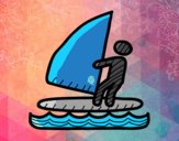 Dibujo Señal de windsurf pintado por annie9000