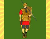 Dibujo Soldado romano pintado por Angelito13