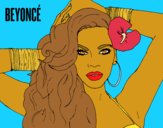 Dibujo Beyoncé pintado por lolyyfeli