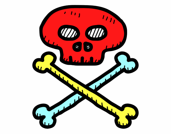 Calavera pirata