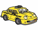 Dibujo Herbie Taxista pintado por kurko40