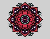 Dibujo Mandala para relajarse pintado por esthefani2