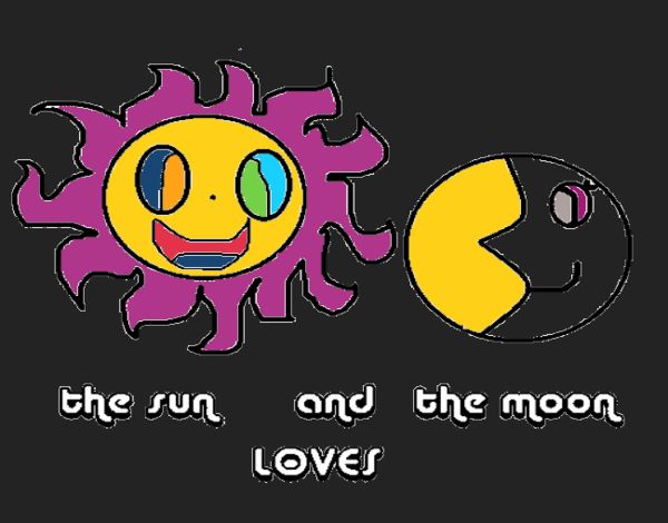 Dibujo Sol y luna pintado por mia_ruiz