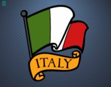 Dibujo Bandera de Italia pintado por magp13
