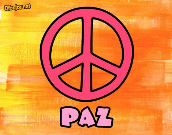 Dibujo Círculo de la paz pintado por fakita