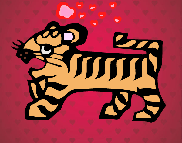 Dibujo Signo del Tigre pintado por DANILOFUS