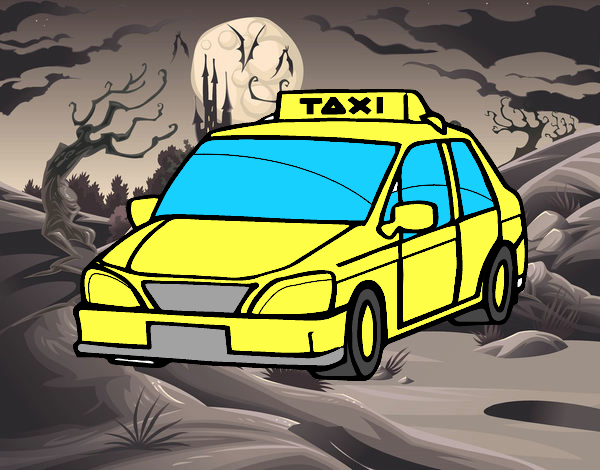 Dibujo Un taxi pintado por lidia_be_s