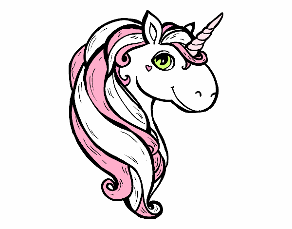 Dibujo Un unicornio pintado por sandraXD