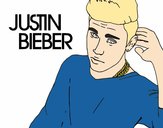 Dibujo Justin Bieber estrella del POP pintado por CamilaXQYo