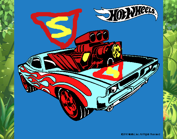 Dibujo Hot Wheels 11 pintado por jhonkevy