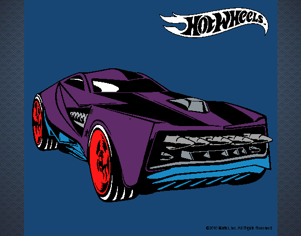 Dibujo Hot Wheels 12 pintado por jhonkevy