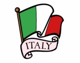 Dibujo Bandera de Italia pintado por Mariana061