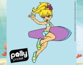 Dibujo Polly Pocket 3 pintado por aviga