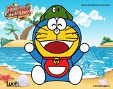 Doraemon feliz