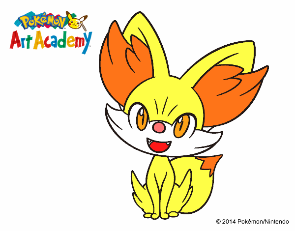 Dibujo Fennekin pintado por MrBanana