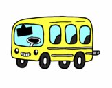 Dibujo Un autobús escolar pintado por ANTOI