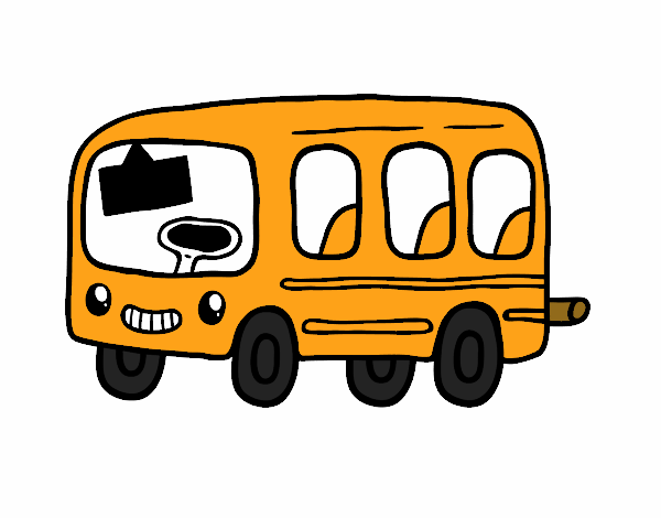 Un autobús escolar