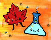 Dibujo Asignatura de ciencias pintado por pichuypica