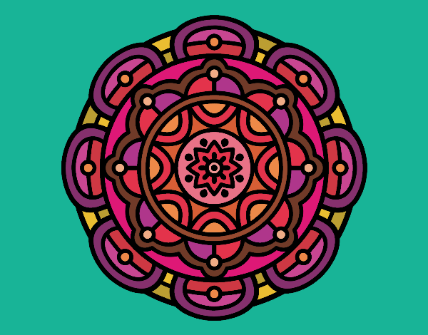 Mandala para la relajación mental