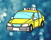 Dibujo Un taxi pintado por Anii04