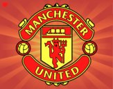 Dibujo Escudo del Manchester United pintado por gaeloto