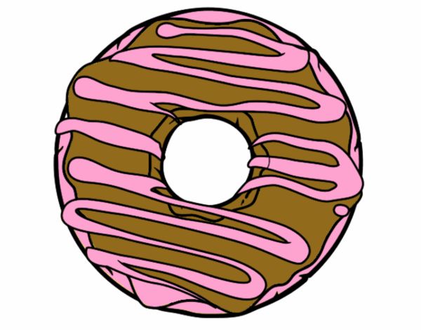 Dibujo Rosquilla pintado por sphii