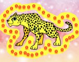 Dibujo Un leopardo pintado por pichuypica