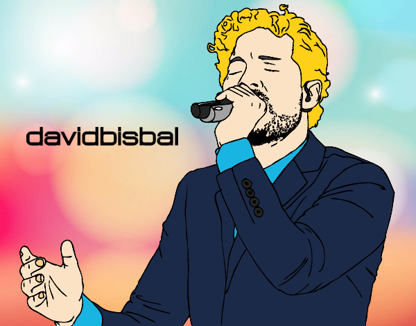David Bisbal cantando