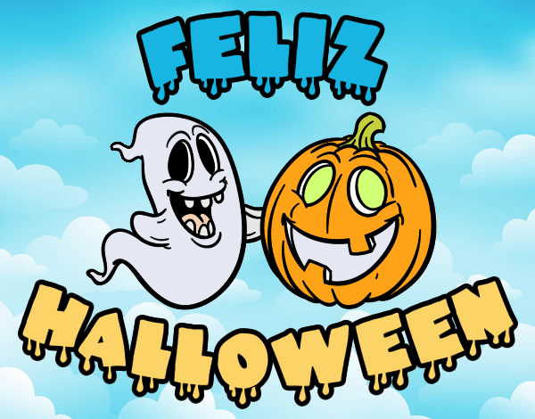 Dibujo Feliz Halloween pintado por yoanna3012