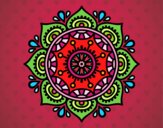 Dibujo Mandala para relajarse pintado por Biankyss