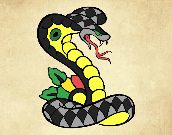 Tatuaje de cobra