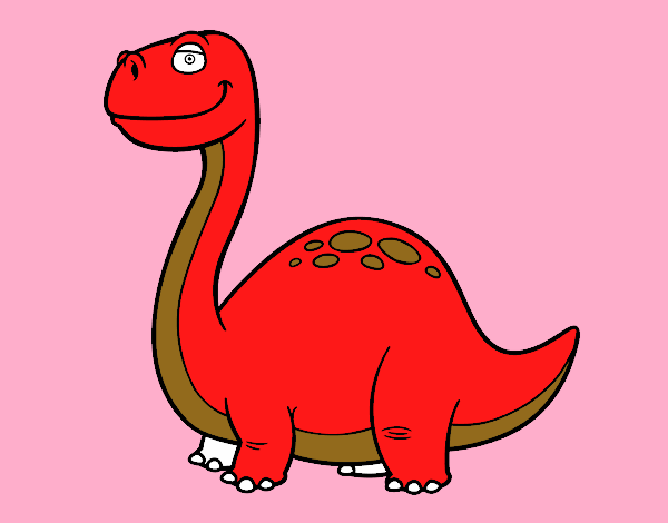 Dibujo Dino Diplodocus pintado por VVVVVVVVV7
