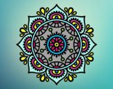 Dibujo Mandala para relajarse pintado por Gaby_2016