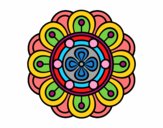 Dibujo Mandala flor creativa pintado por JC2016