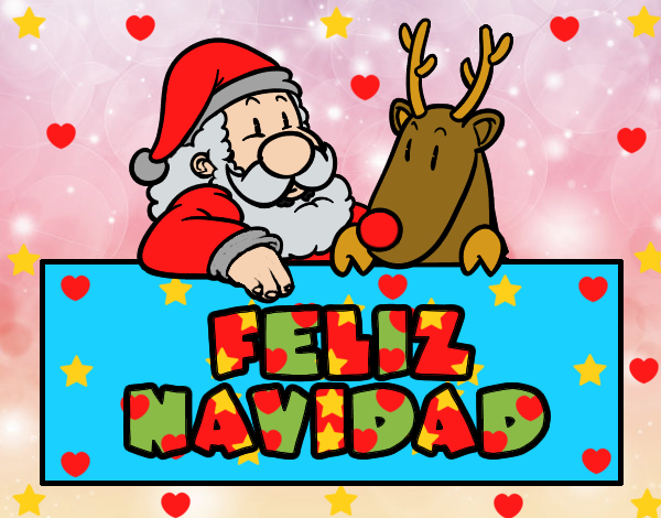 Dibujo Felices navidades pintado por fantasi011