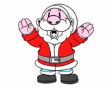 Santa Claus Riendo