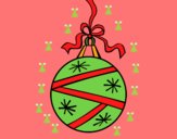 Dibujo Una bola de Navidad pintado por yoanna3012