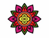 Dibujo Mandala flor de loto pintado por CHECHILIA1