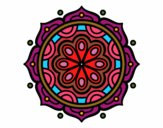 Dibujo Mandala para meditar pintado por CHECHILIA1