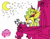 Dibujo Princesa Luna de My Little Pony pintado por Almichi05