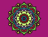 Dibujo Mandala para relajarse pintado por rosii