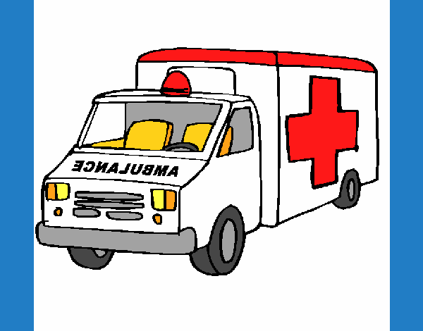 Dibujo Ambulancia pintado por francisco3