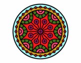 Dibujo Mandala equilibrio mental pintado por CHECHILIA1