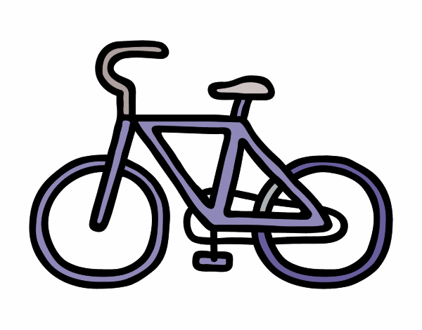 Dibujo Bicicleta básica pintado por DANILOFUS