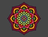 Dibujo Mandala flor de la concentración pintado por Stefania12