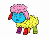 Dibujo Una ovejita pintado por Almichi05